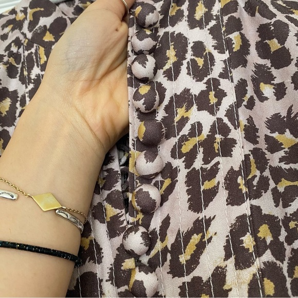 Zimmermann Sabotage silk leopard midi dress - Picture 6 of 7